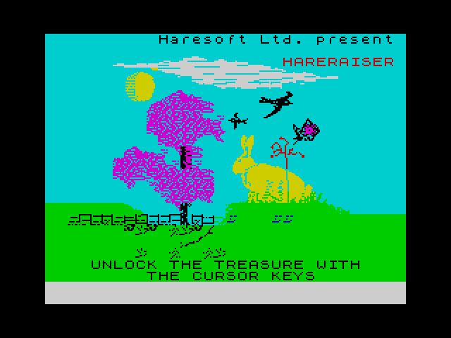 Prelude title screen for ZX Spectrum